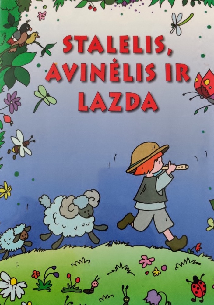 Stalelis, avinėlis ir lazda
