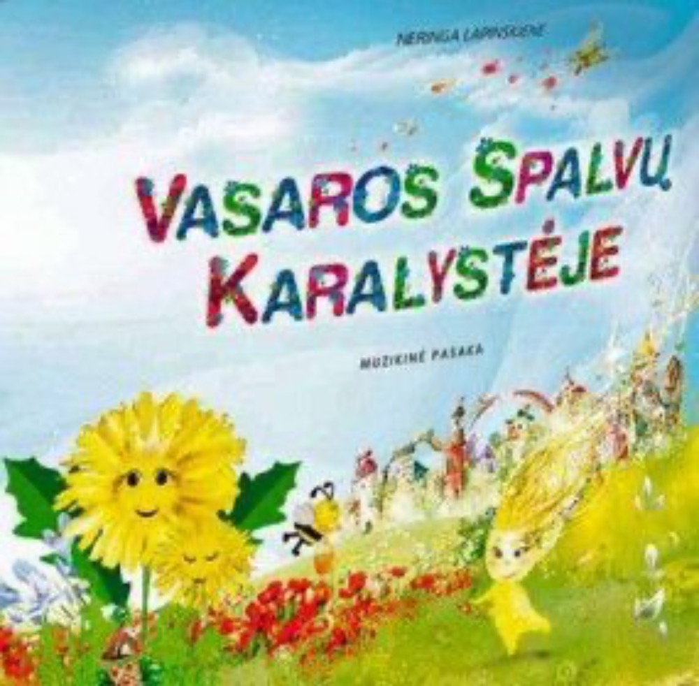 Vasaros spalvų karalystėje. Muzikinė pasaka (su CD)