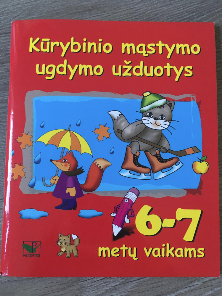 Kūrybinio mąstymo ugdymo užduotys 6-7 m.