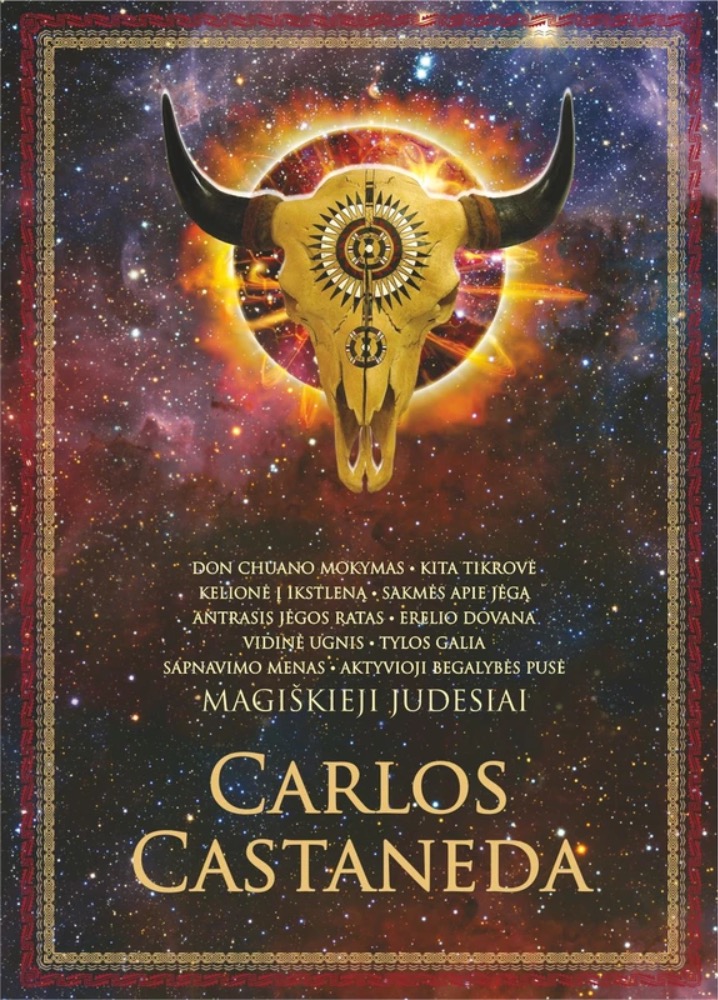 Carlos Castaneda pilnas rinkinys (kieti viršeliai)