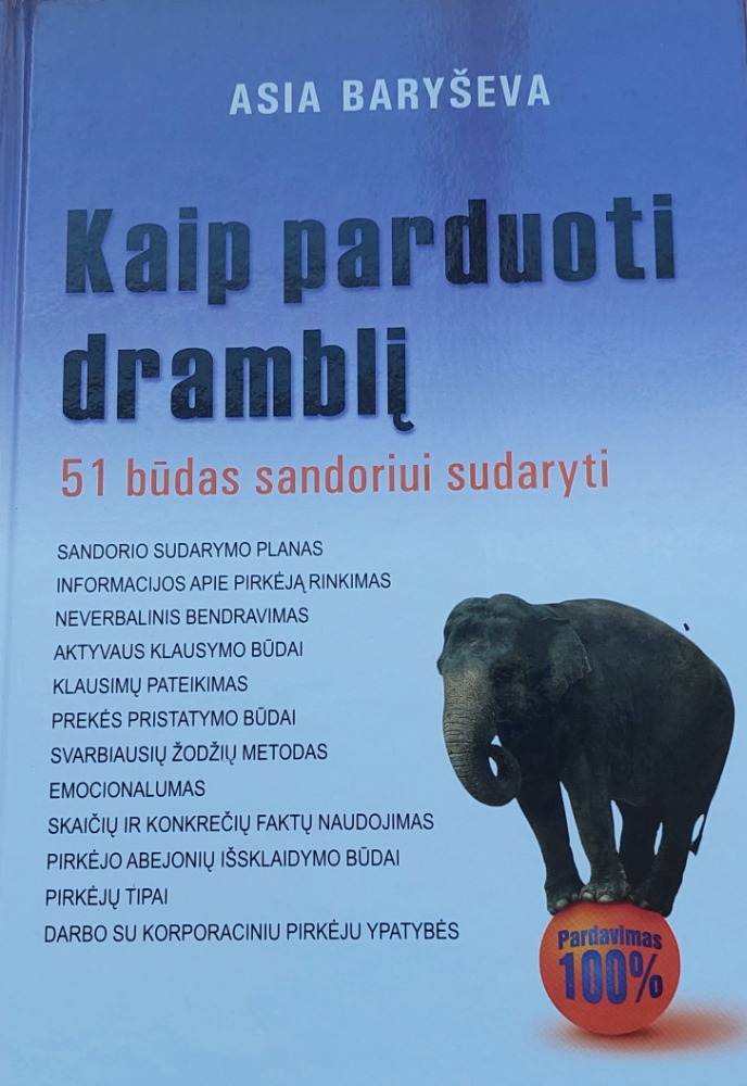 Kaip parduoti dramblį