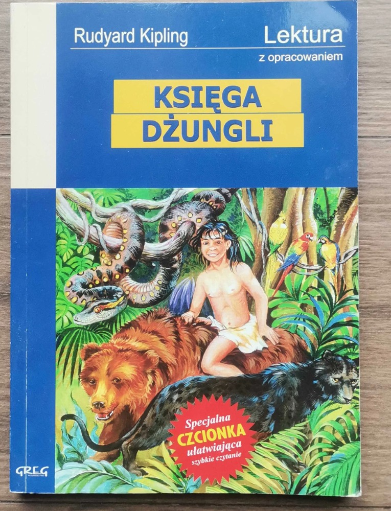 Księga dżungli - z opracowaniem i streszczeniem