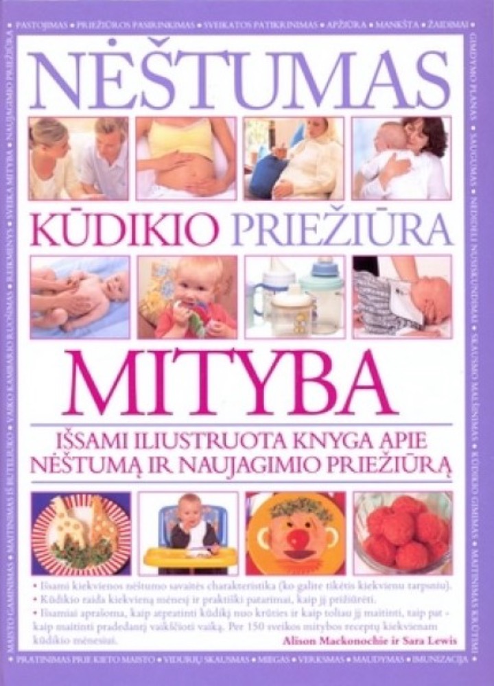 Nėštumas, kūdikio priežiūra, mityba