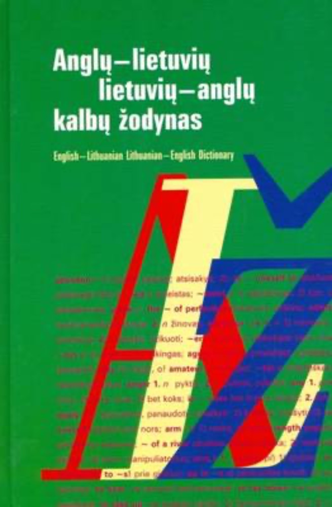 Anglų-lietuvių lietuvių-anglų k. žodynas