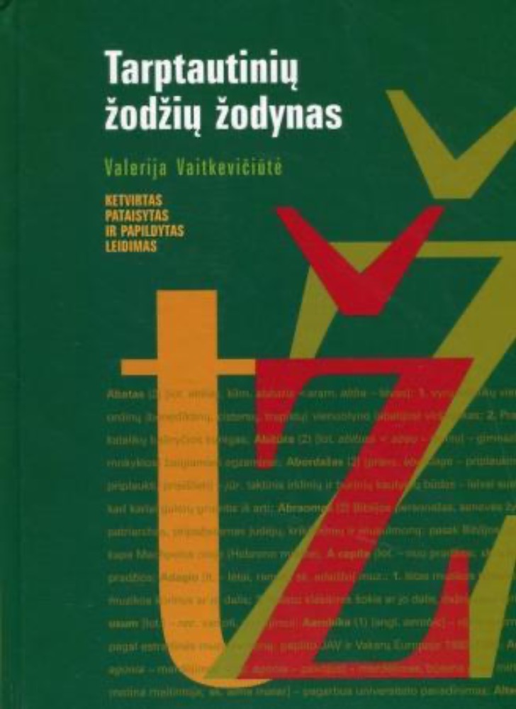 Tarptautinių žodžių žodynas