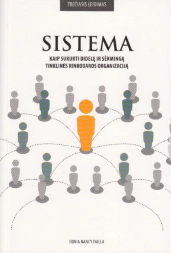 Sistema. Kaip sukurti didelę ir sėkmingą tinklinės rinkodaros organizaciją