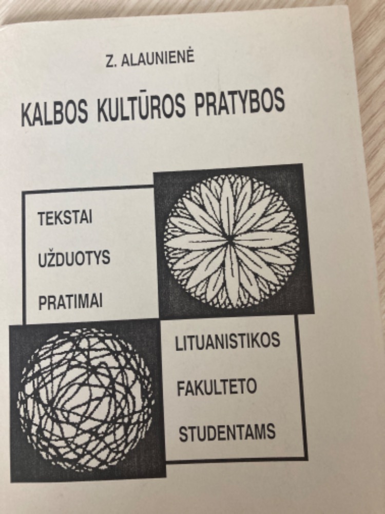 Kalbos kultūros pratybos
