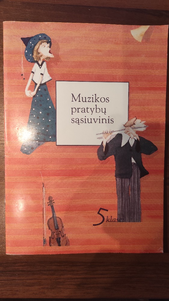 Muzikos pratybų sąsiuvinis 