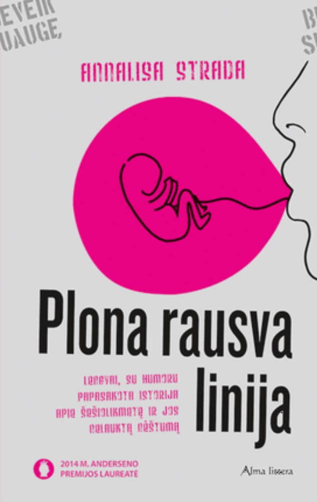 Plona rausva linija