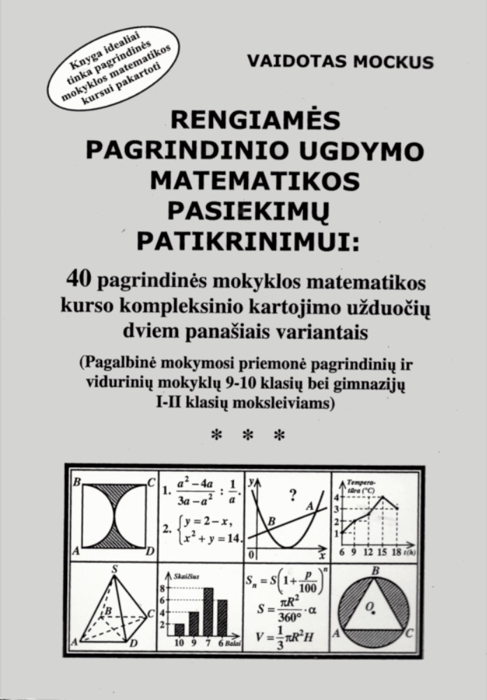 Rengiamės pagrindinio ugdymo matematikos pasiekimų patikrinimui