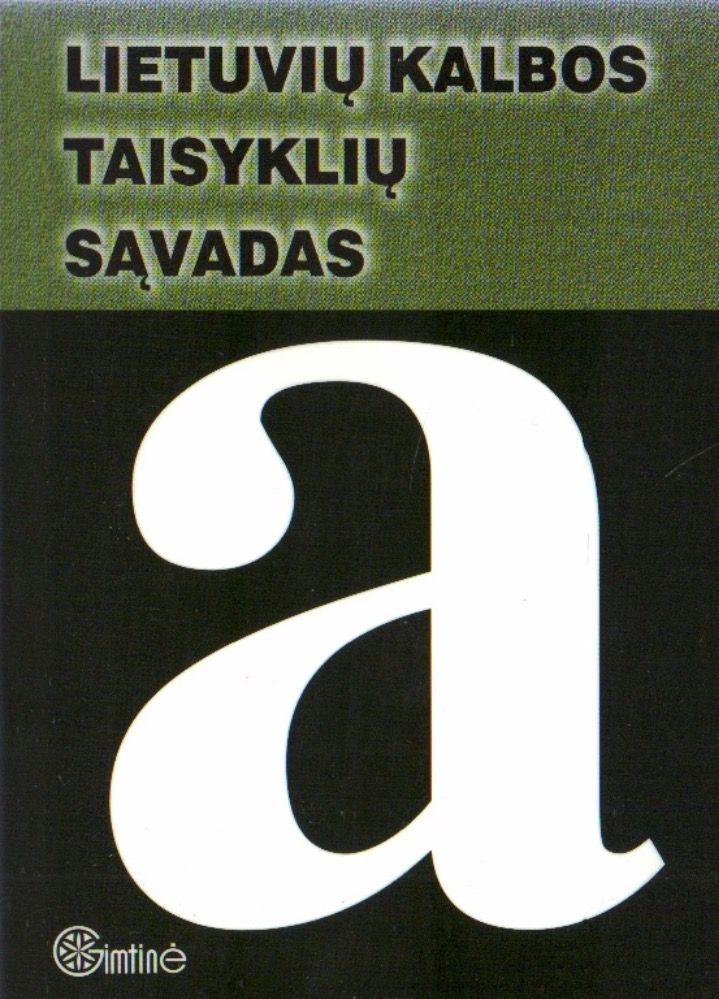 Lietuvių kalbos taisyklių sąvadas
