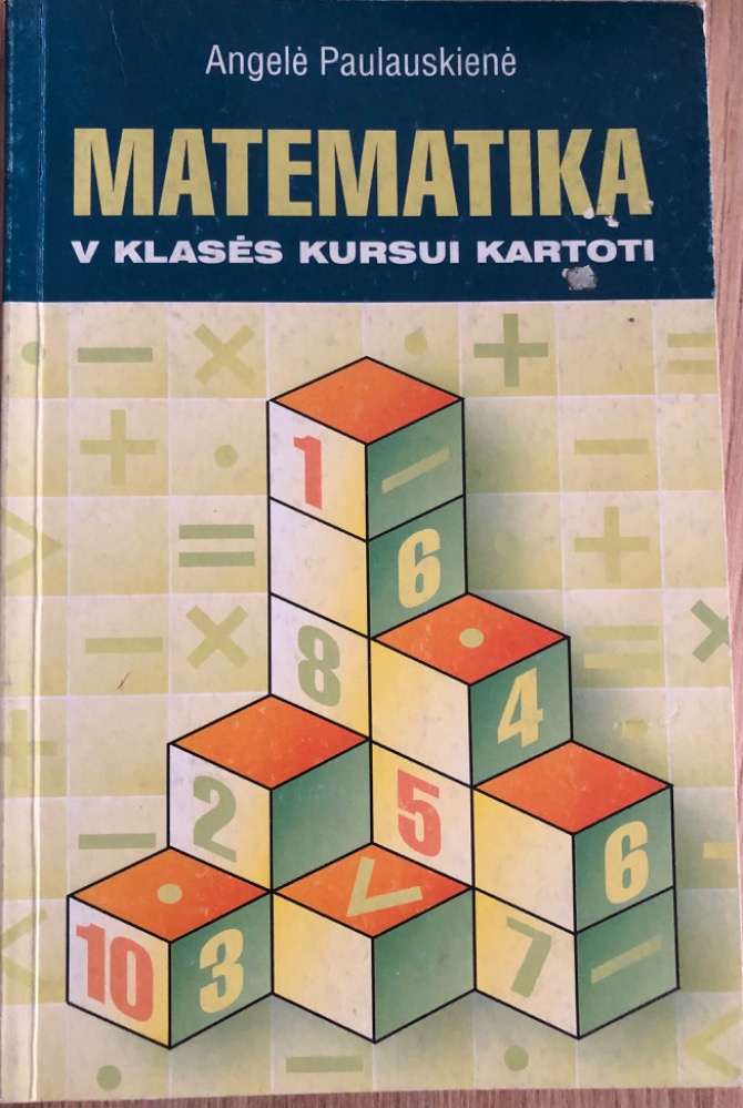 Matematika V klasės kursui kartoti