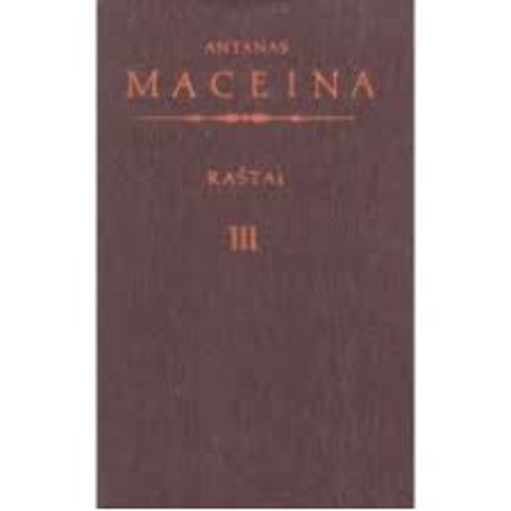 Raštai (III tomas)