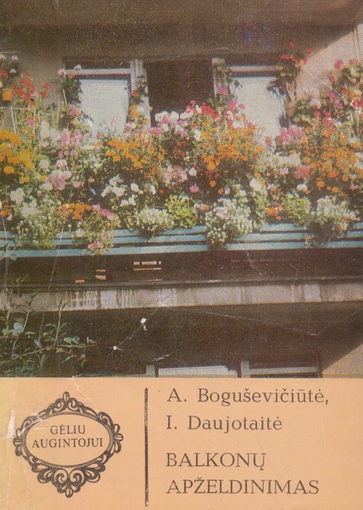 Gėlių augintojui. Balkonų apželdinimas
