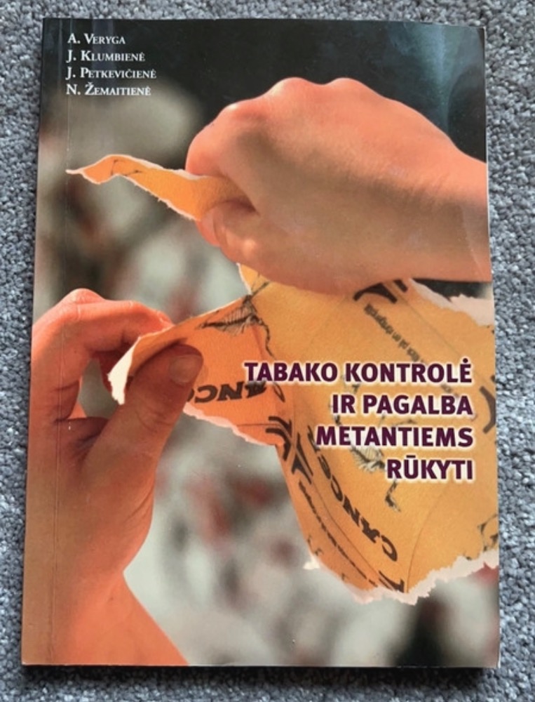 Tabako kontrolė ir pagalba metantiems rūkyti