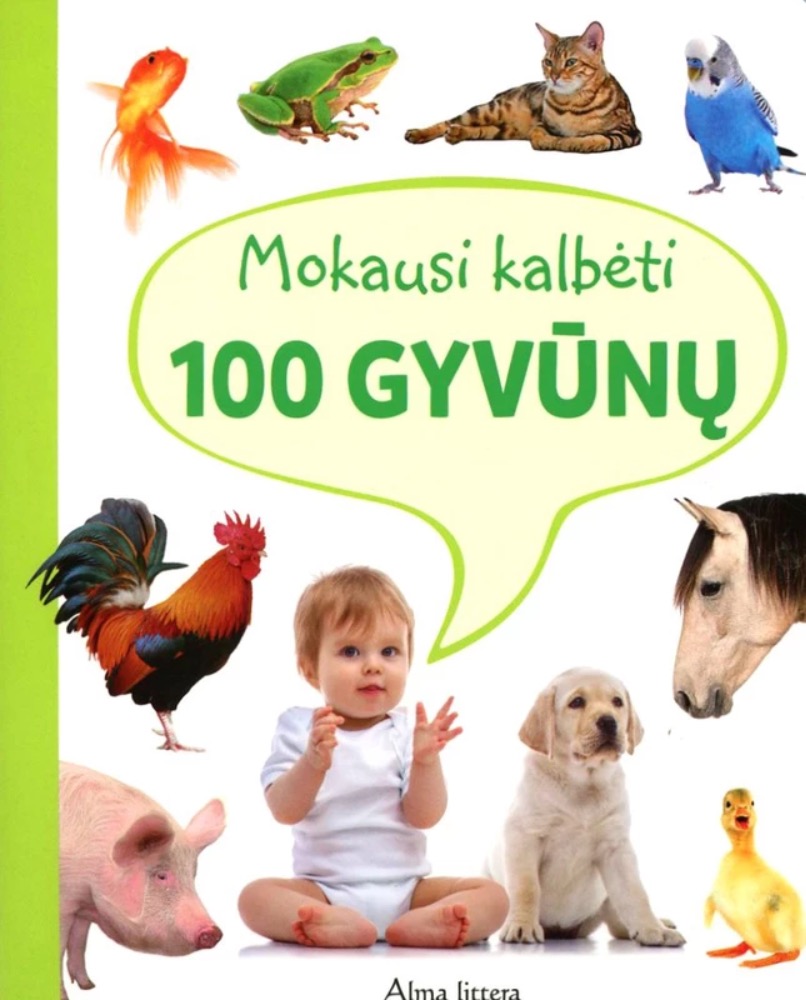 Mokausi kalbėti. 100 gyvūnų