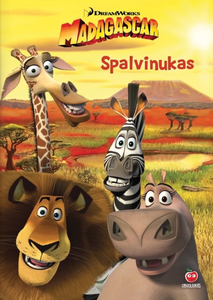 Madagaskaras. Spalvinukas