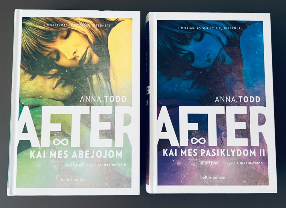 After. Kai mes abejojom + After. Kai mes pasiklydom II (serijos „After“ knygos)