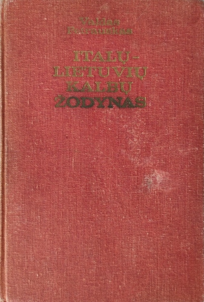 Italų-lietuvių kalbų žodynas 