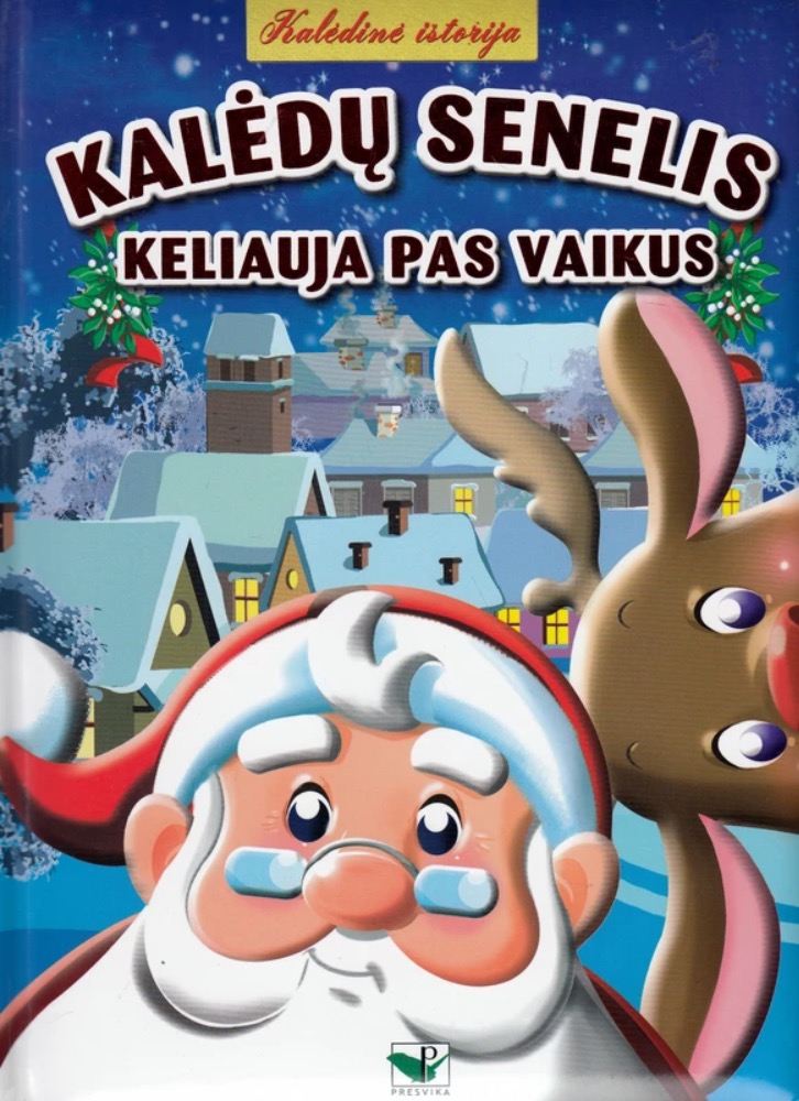 Kalėdų senelis keliauja pas vaikus