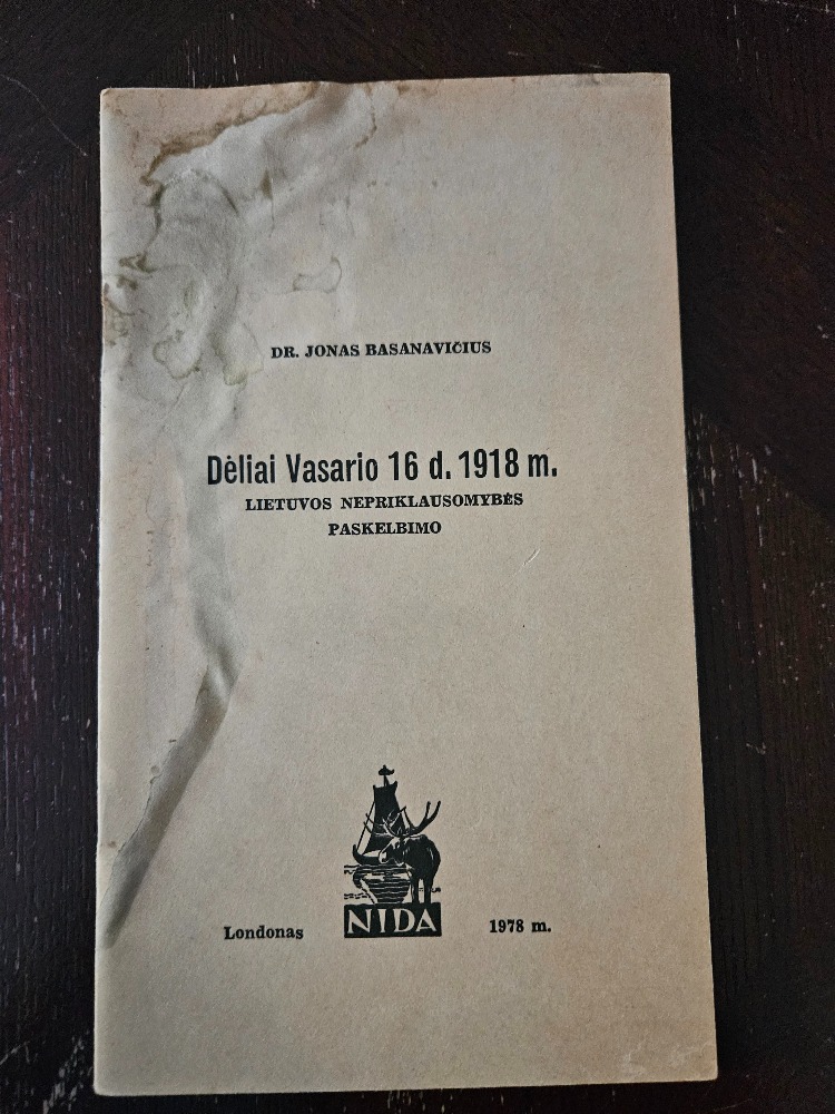 Dėliai Vasario 16 d. 1918 m. 