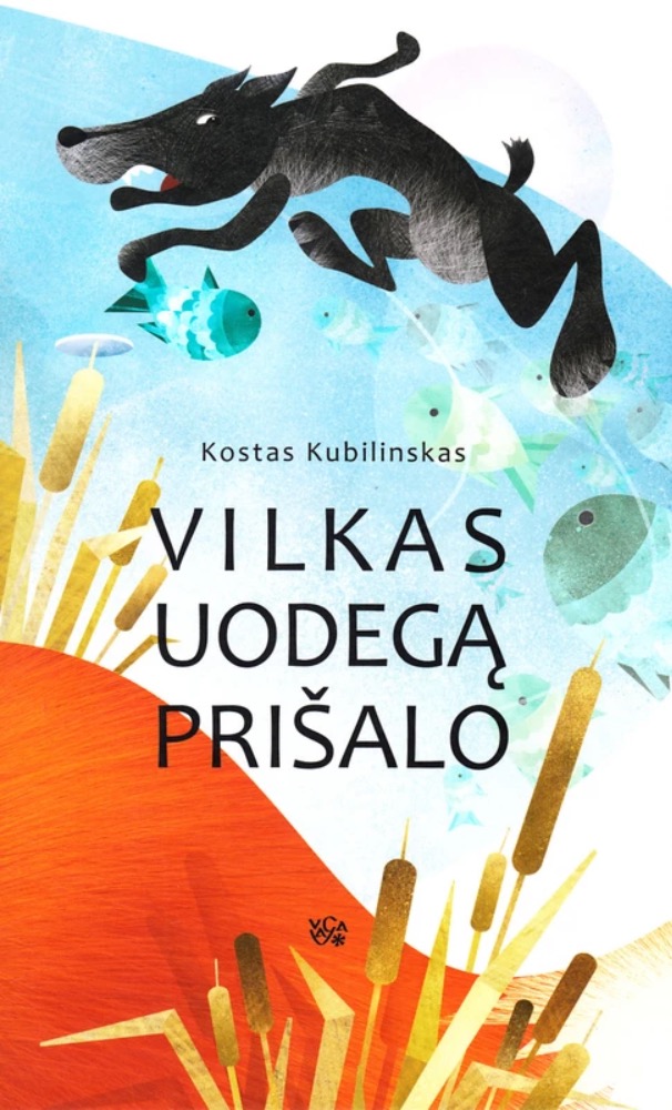 Vilkas uodegą prišalo