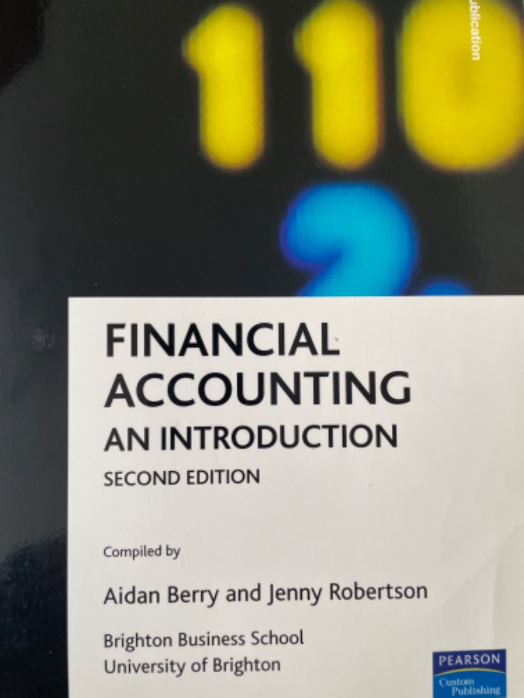 Financial Accounting An Introduction