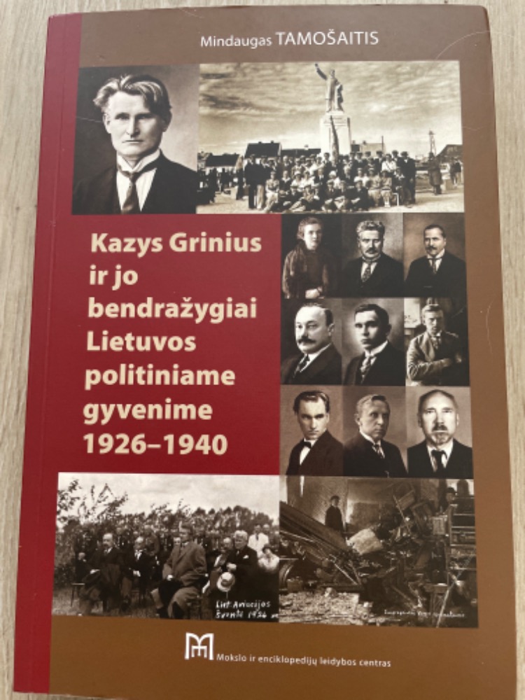 Kazys Grinius ir jo bendražygiai Lietuvos politiniame 1926-1940