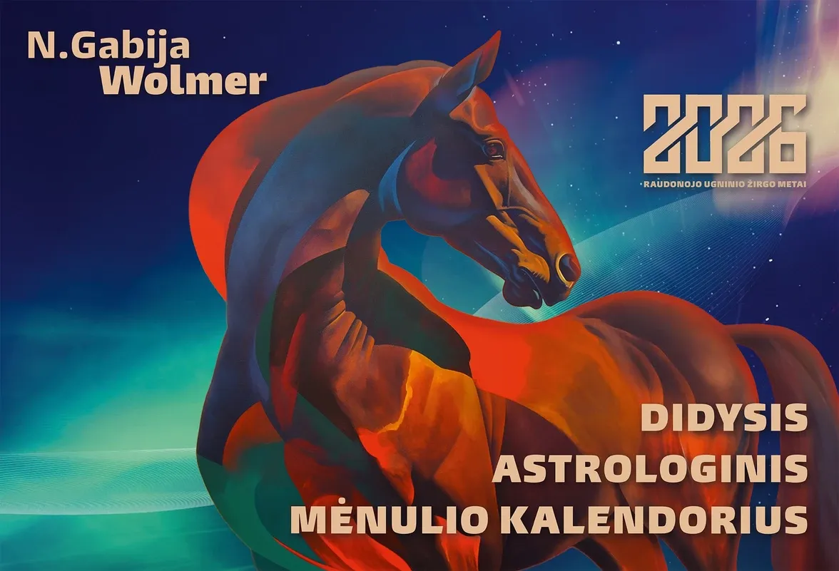 Didysis astrologinis Mėnulio kalendorius 2026 m.