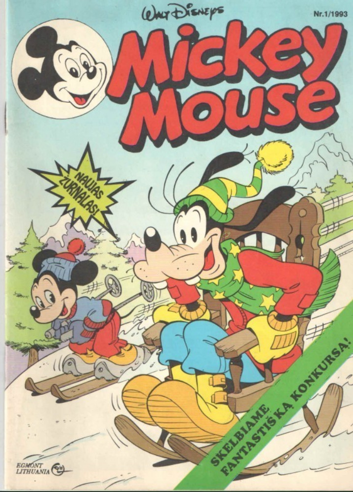 Mickey Mouse Nr.1/1993