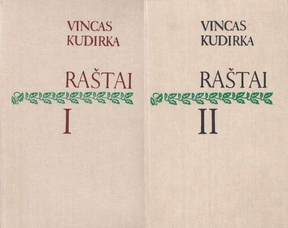 Vincas Kudirka. Raštai I ir II tomai