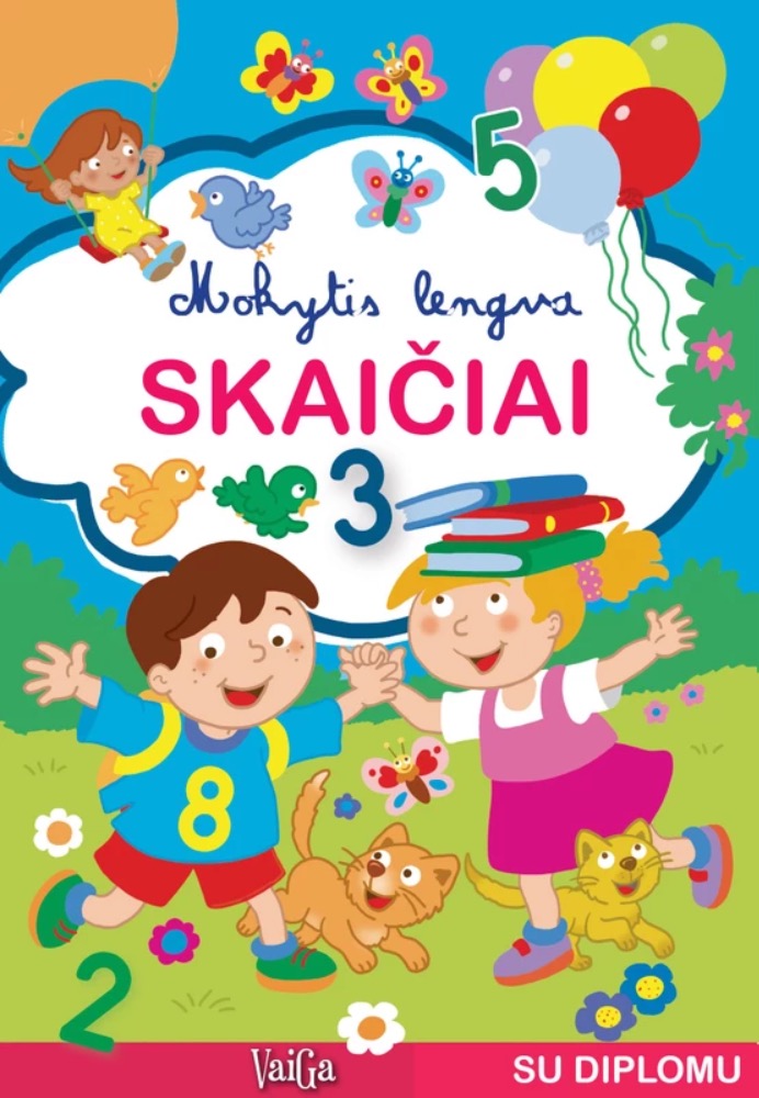 Mokytis lengva. Skaičiai