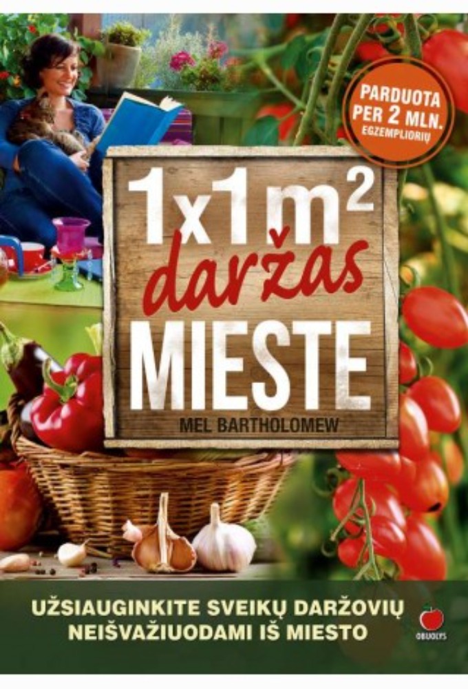 1 x 1 m² daržas mieste