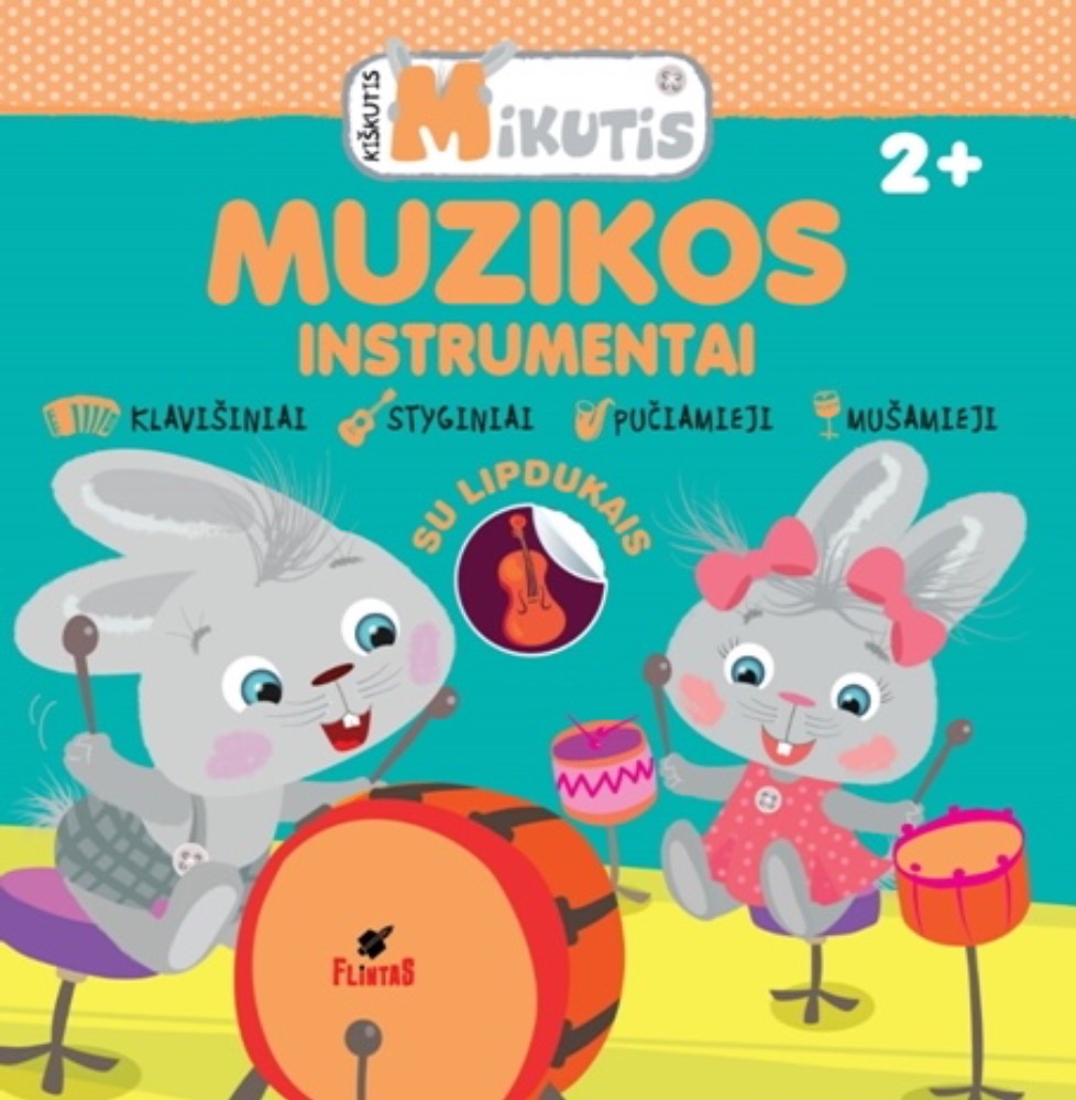 Kiškutis Mikutis. Muzikos instrumentai
