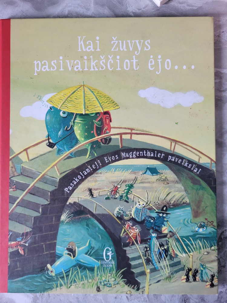 Kai žuvys pasivaikščioti ėjo