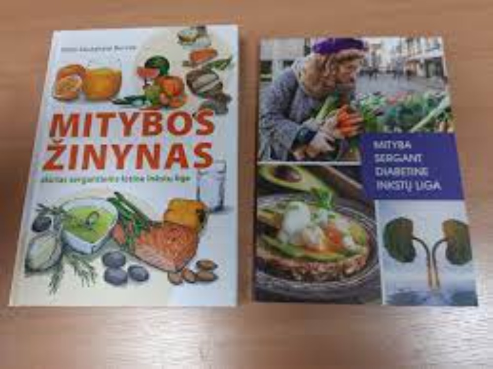 Mitybos žinynas skirtas sergantiems lėtine inkstų liga