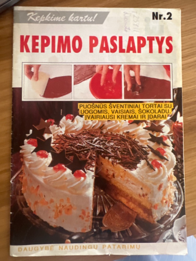 Kepimo paslaptys Nr. 2