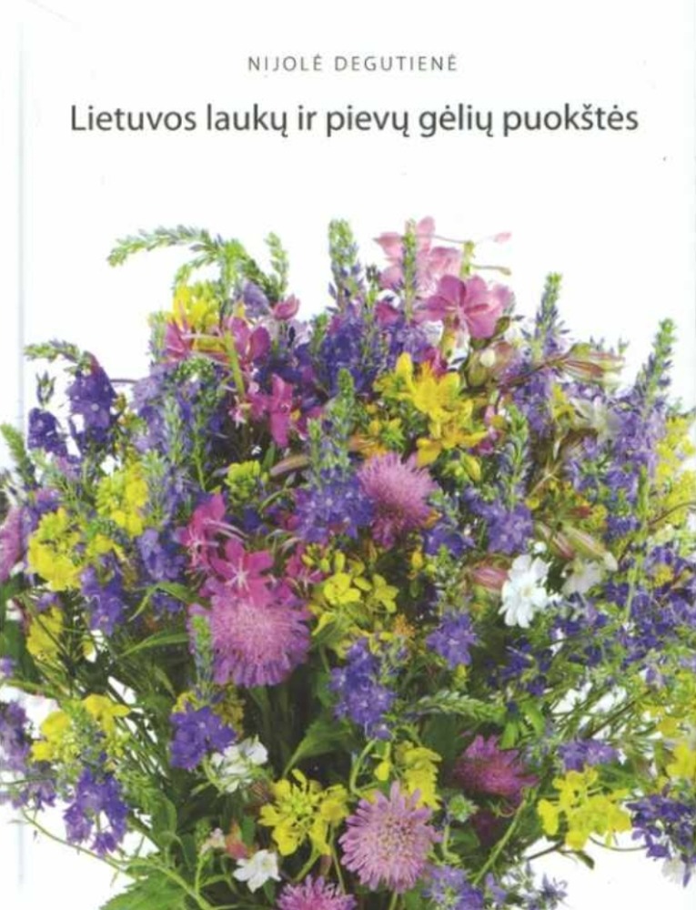 Lietuvos laukų ir pievų gėlių puokštės 