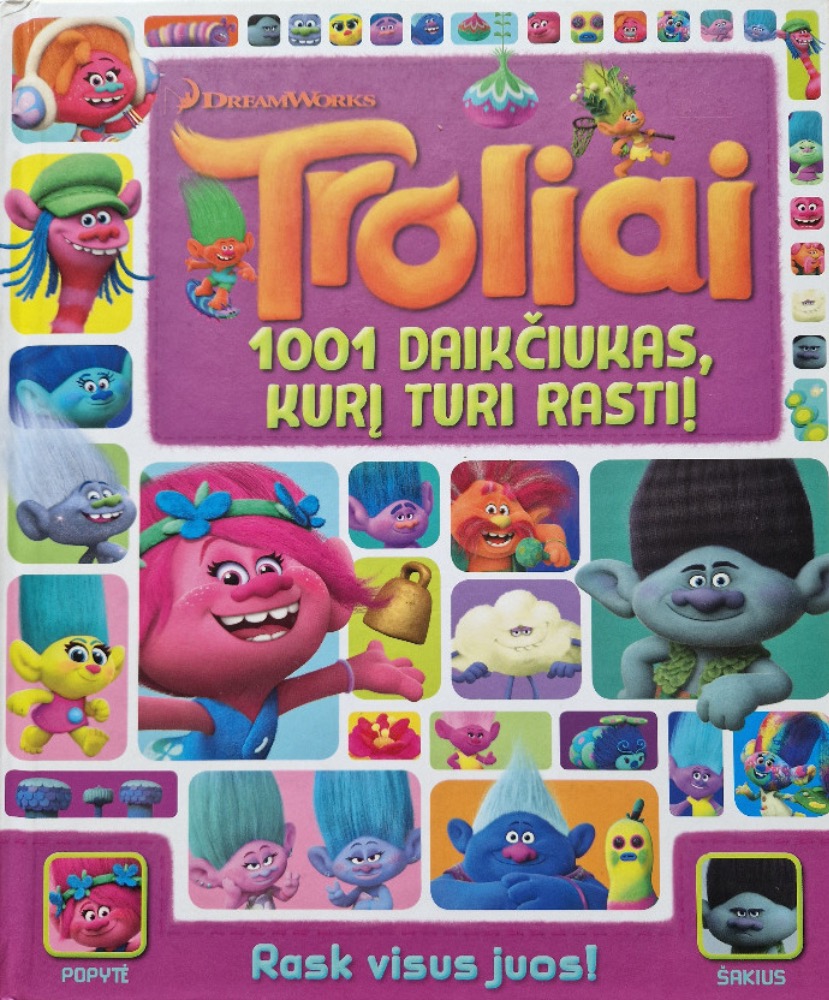 Troliai. 1001 daikčiukas, kurį turi rasti!
