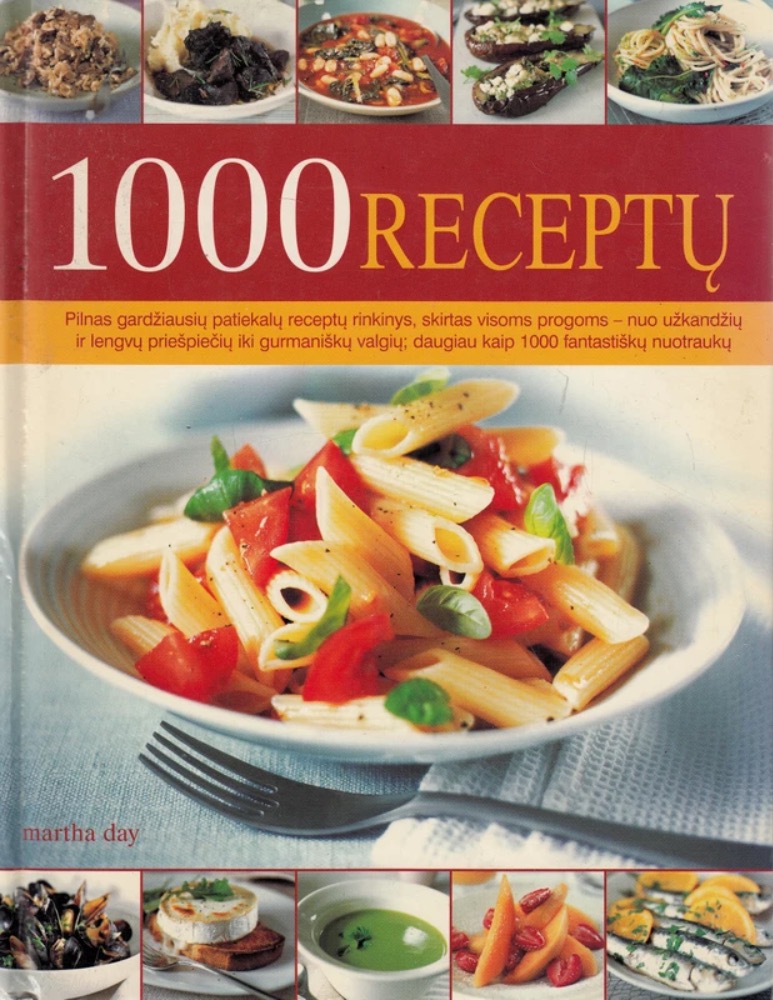1000 receptų