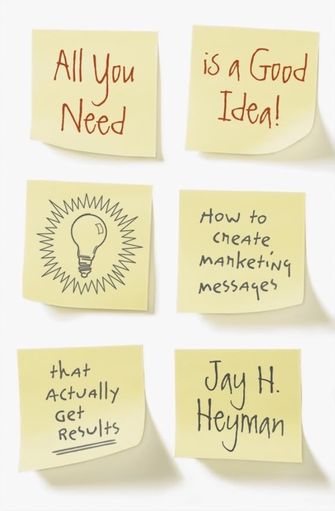 All You Need is a Good Idea!