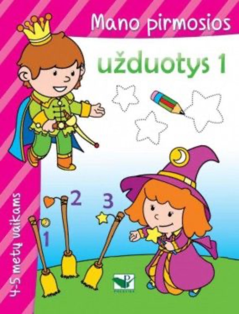 Mano pirmosios užduotys 1. 4-5 vaikams
