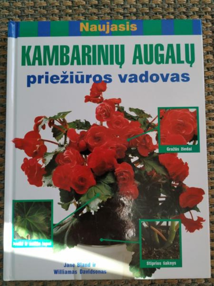Kambarinių augalų priežiūros vadovas