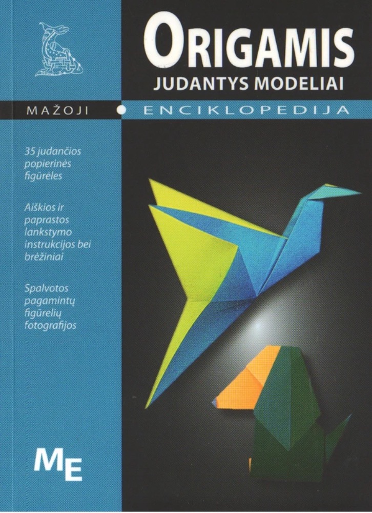 Origamis. Judantys modeliai