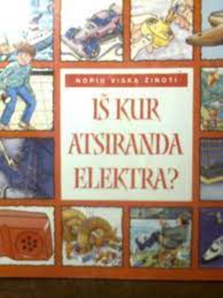 Noriu viską žinoti iš kur atsiranda elektra?