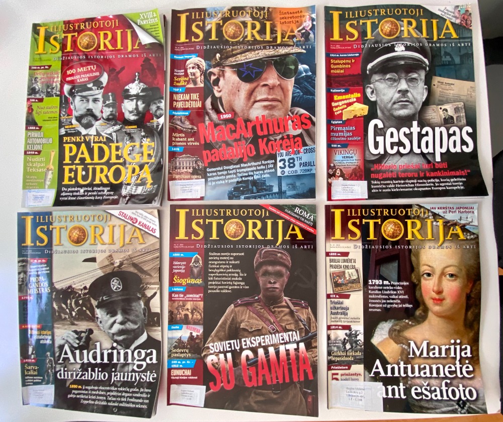 Iliustruotoji istorija 2014 m. visi 12 numerių