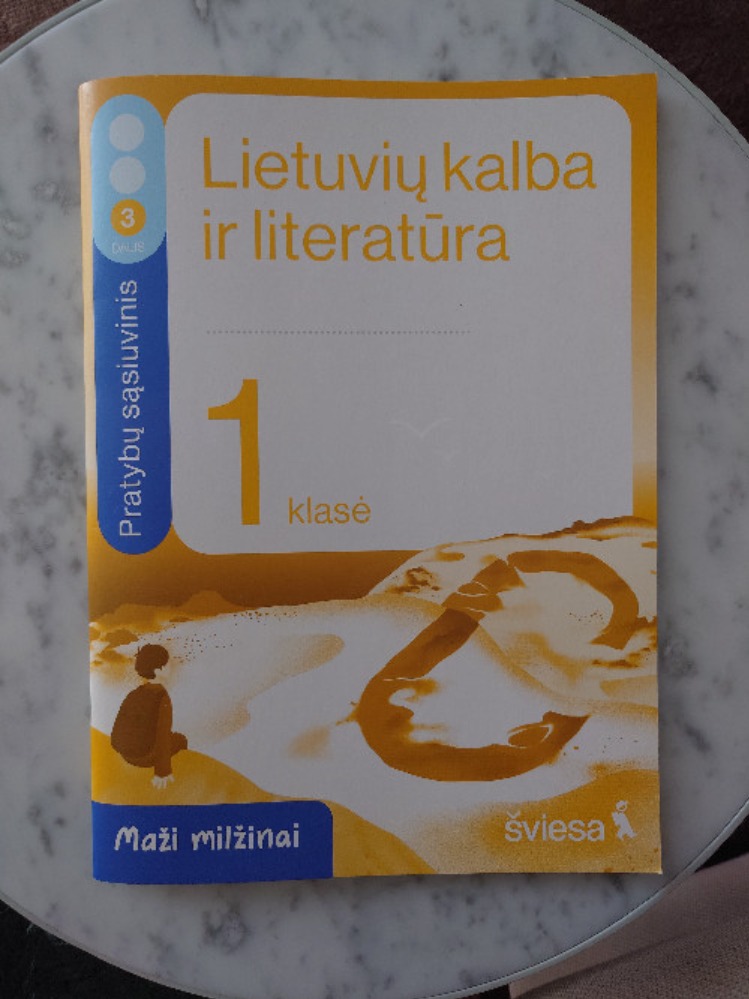 Lietuvių kalba ir literatūra 1 klasė, 3 dalis