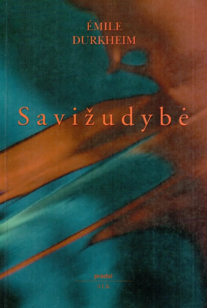 Savižudybė: sociologinis etiudas