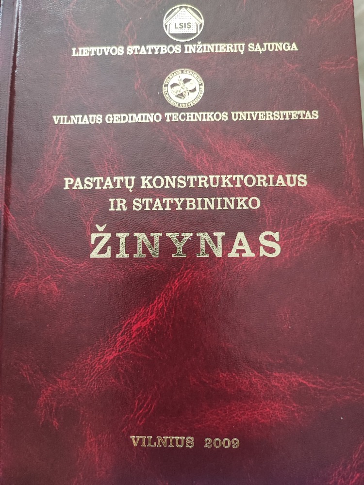 Pastatų konstruktoriaus ir statybininko žinynas 