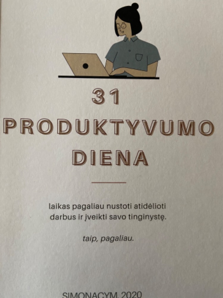 31 produktyvumo diena